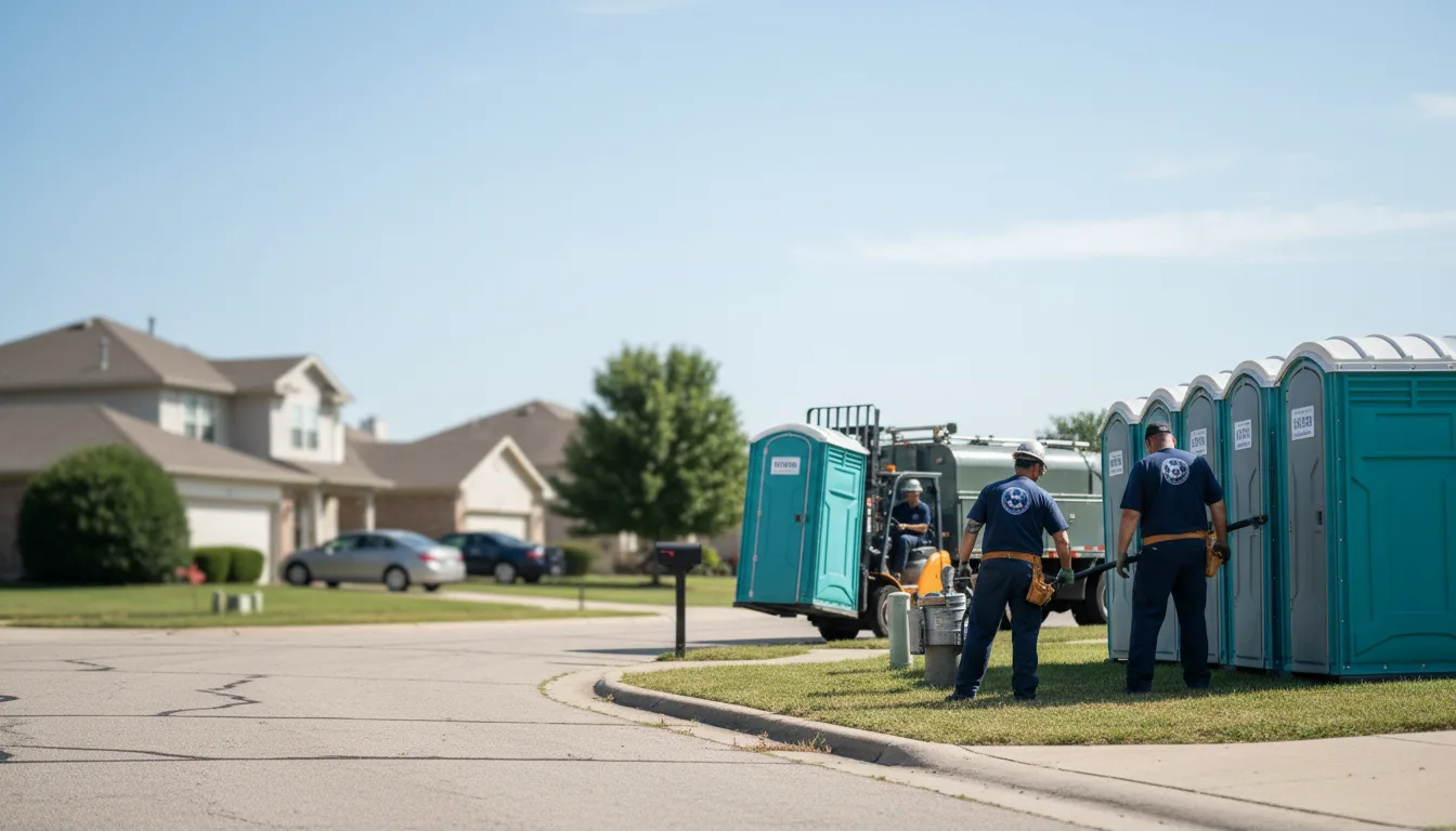 Porta Potty Rental in Pearland, TX near me